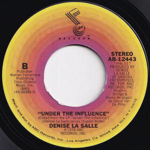 Denise La Salle - P.A.R.T.Y. (Where It Is) / Under The Influence (7 inch Record / Used)