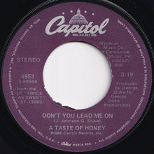 画像をギャラリービューアに読み込む, A Taste Of Honey - Sukiyaki / Don&#39;t You Lead Me On (7 inch Record / Used)
