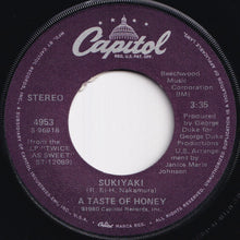 画像をギャラリービューアに読み込む, A Taste Of Honey - Sukiyaki / Don&#39;t You Lead Me On (7 inch Record / Used)
