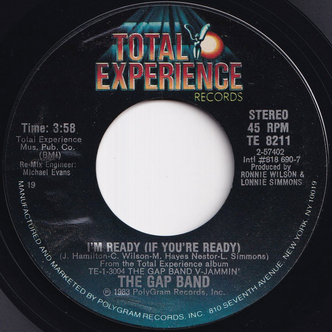 Gap Band - I'm Ready (If You're Ready) / Shake A Leg (Dub Version) (7 inch Record / Used)