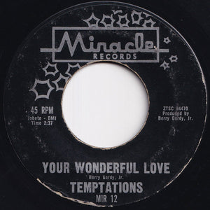 Temptations - Check Yourself / Your Wonderful Love (7 inch Record / Used)