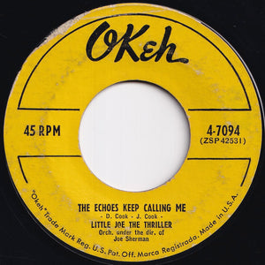 Little Joe The Thriller - The Echoes Keep Calling Me / Lonesome (7 inch Record / Used)