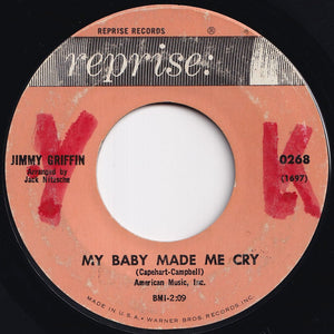 Jimmy Griffin - All My Loving / My Baby Made Me Cry (7 inch Record / Used)