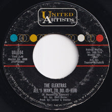 Load image into Gallery viewer, Elektras - It Ain't Easy As That / All I Want To Do Is Run (7 inch Record / Used)
