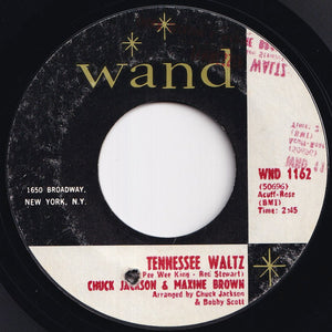 Chuck Jackson, Maxine Brown - C. C. Rider / Tennessee Waltz (7 inch Record / Used)