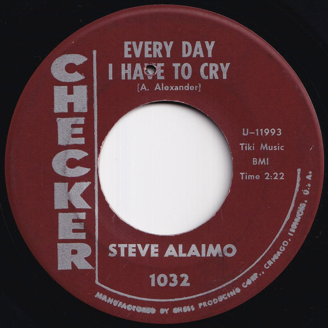 Steve Alaimo - Every Day I Have To Cry / Little Girl (Please Take A Chance With Me) (7 inch Record / Used)