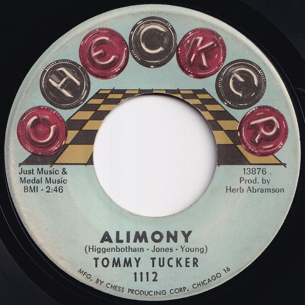 Tommy Tucker - All About Melanie / Alimony (7 inch Record / Used)
