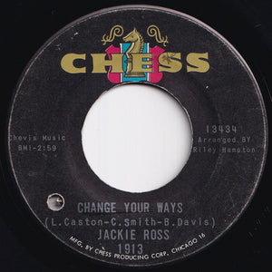 Jackie Ross - I've Got The Skill / Change Your Ways (7 inch Record / Used)