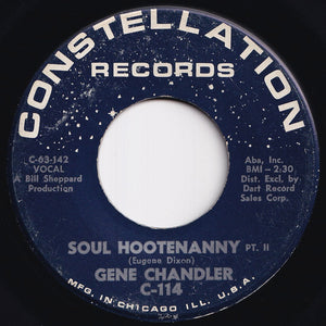 Gene Chandler - Soul Hootenanny (Pt. I) / (Pt. II) (7 inch Record / Used)