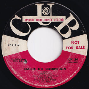 Linda Lane - Lonely Teardrops / Cancel The Celebration (7 inch Record / Used)