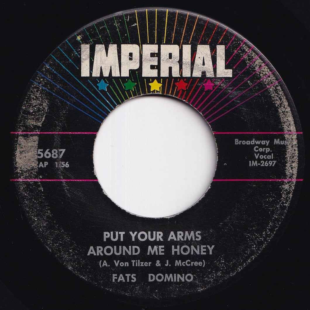 Fats Domino - Put Your Arms Around Me Honey / Three Nights A Week (7 inch Record / Used)