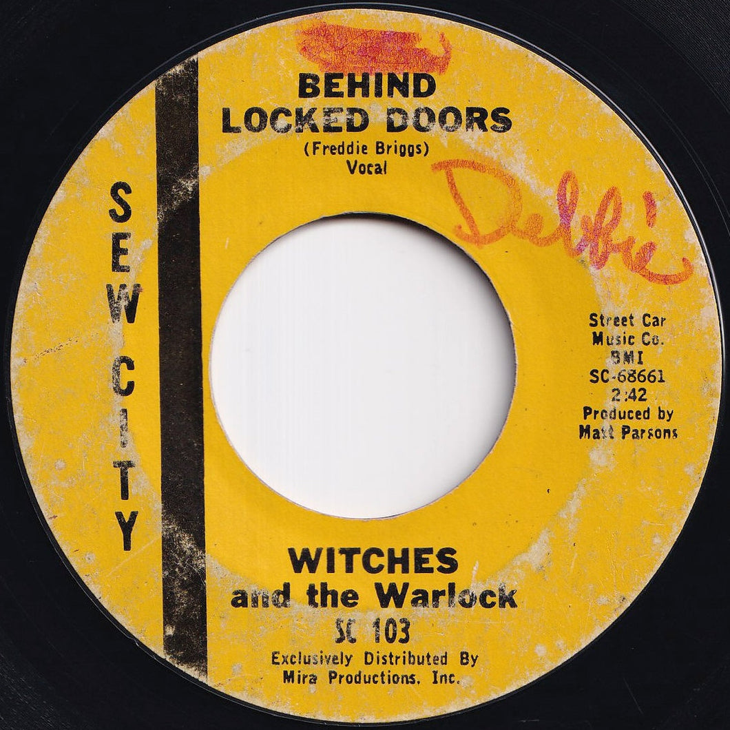 Witches And The Warlock / Matt Parsons And The All Stars - Behind Locked Doors / (Instrumental) (7 inch Record / Used)