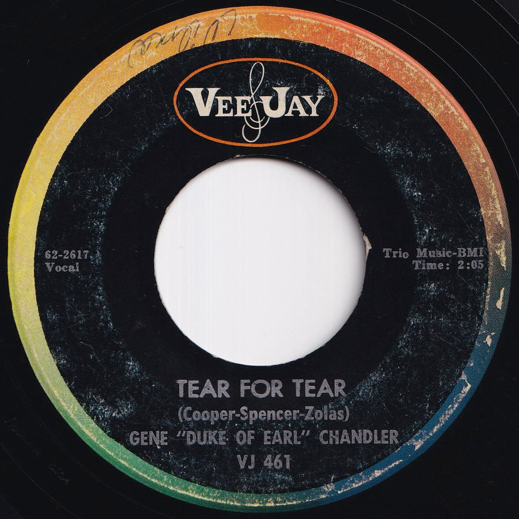 Gene Chandler - Tear For Tear / Miracle After Miracle (7 inch Record / Used)