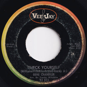 Gene Chandler - Forgive Me / Check Yourself (7 inch Record / Used)