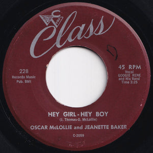 Oscar McLollie - Let Me Know Let Me Know / Hey Girl - Hey Boy (7 inch Record / Used)