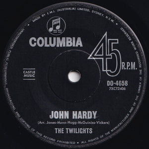 Twilights - If She Finds Out / John Hardy (7 inch Record / Used)