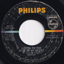 画像をギャラリービューアに読み込む, Bocky - Listen To The Beat Of My Heart / Give Me A Minute Of Your Time (7 inch Record / Used)

