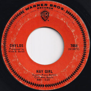 Chylds - I Want More (Lovin) / Hay Girl (7 inch Record / Used)