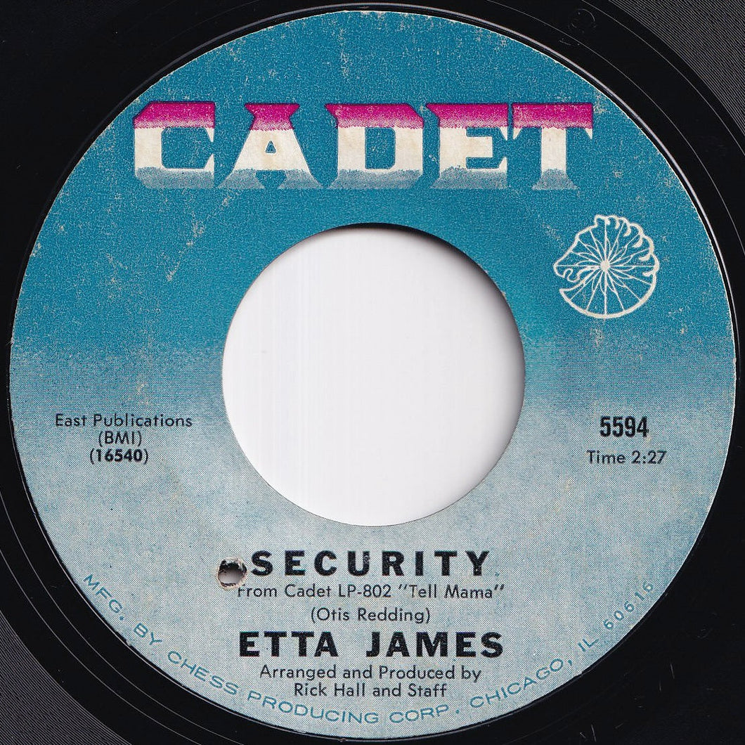 Etta James - Security / I'm Gonna Take What He's Got (7 inch Record / Used)