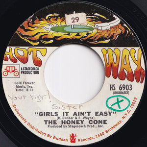 Honey Cone - Girls It Ain't Easy / The Feeling's Gone (7 inch Record / Used)