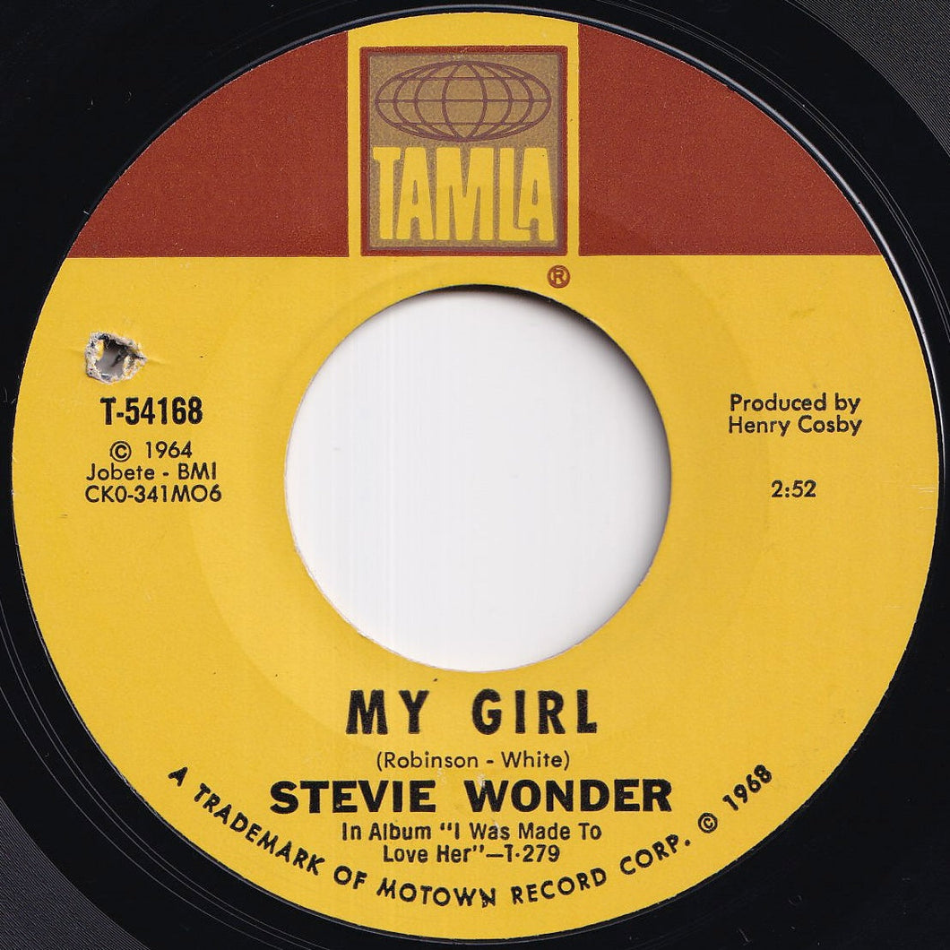 Stevie Wonder - My Girl / You Met Your Match (7 inch Record / Used)
