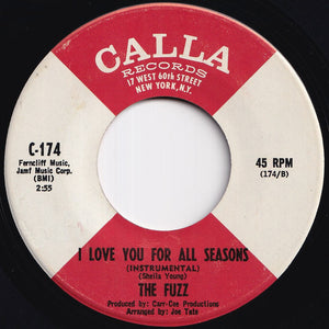 Fuzz - I Love You For All Seasons / (Instrumental) (7 inch Record / Used)