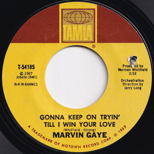 Marvin Gaye - That's The Way Love Is / Gonna Keep On Tryin' Till I Win Your Love (7 inch Record / Used)