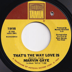 Marvin Gaye - That's The Way Love Is / Gonna Keep On Tryin' Till I Win Your Love (7 inch Record / Used)
