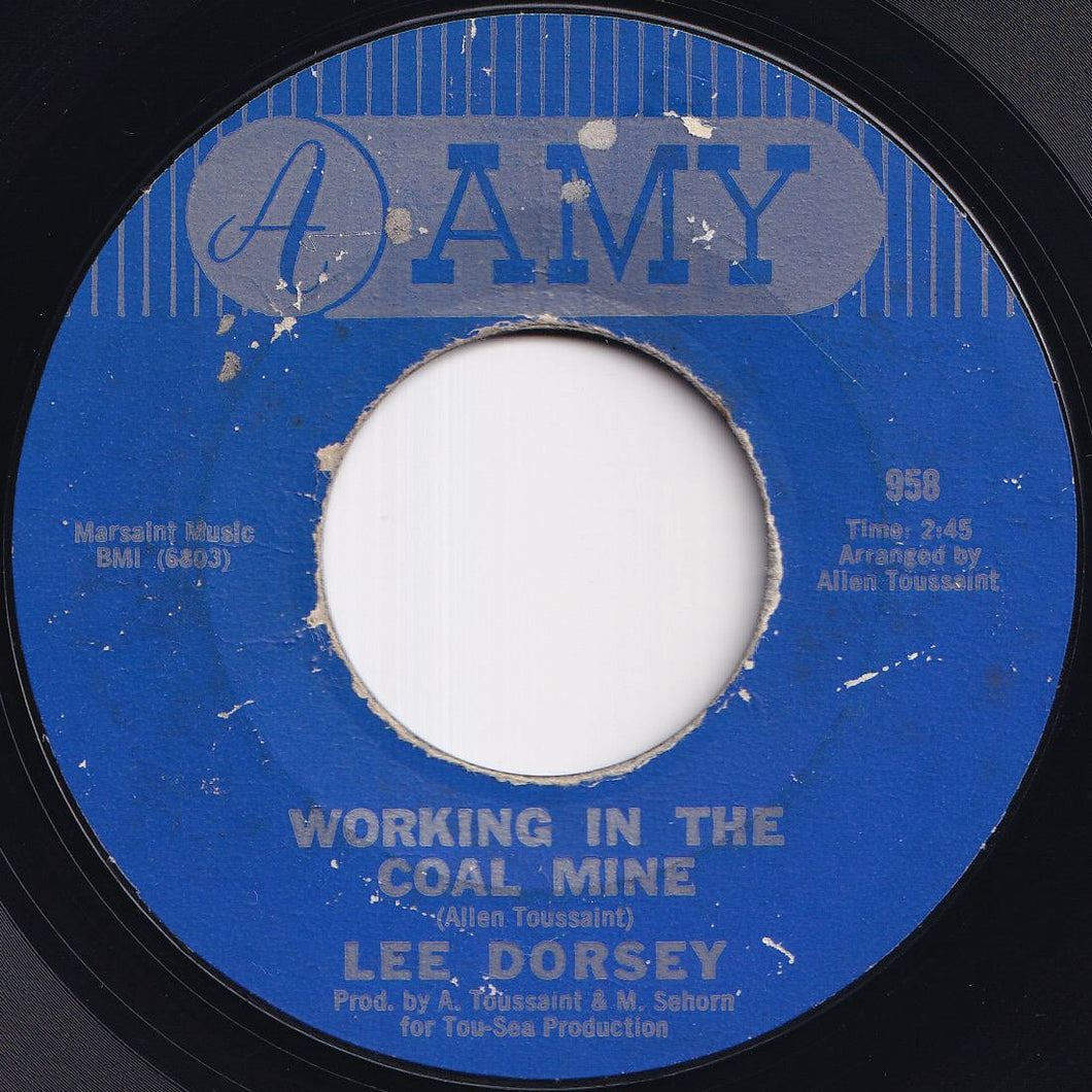 Lee Dorsey - Working In The Coal Mine / Mexico (7 inch Record / Used)