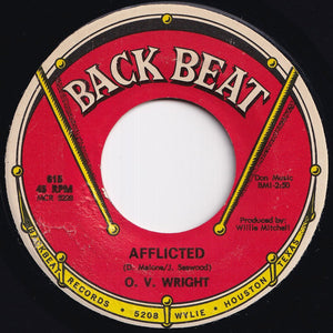 O. V. Wright - Ace Of Spade / Afflicted (7 inch Record / Used)