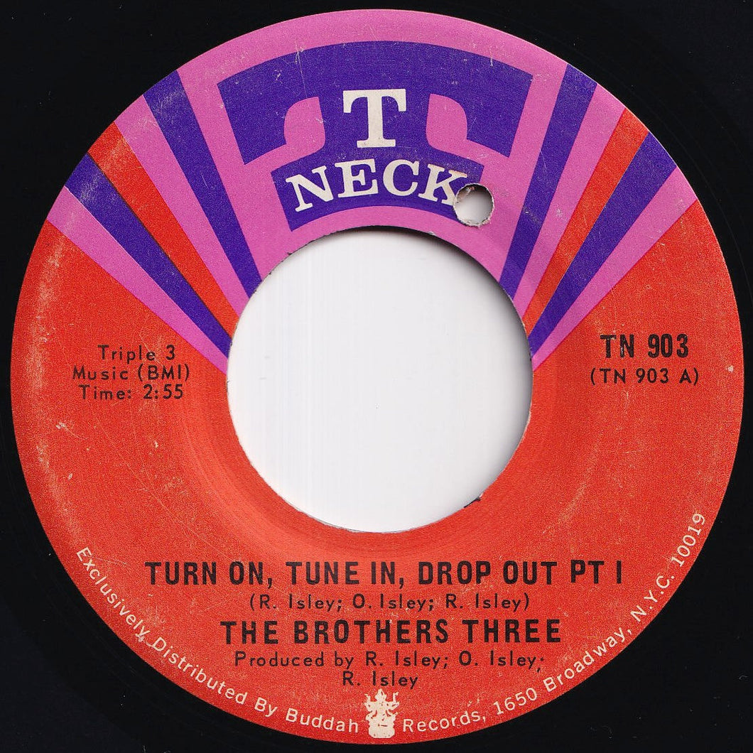 Brothers Three - Turn On, Tune In, Drop Out (Pt I) / (Pt II) (7 inch Record / Used)