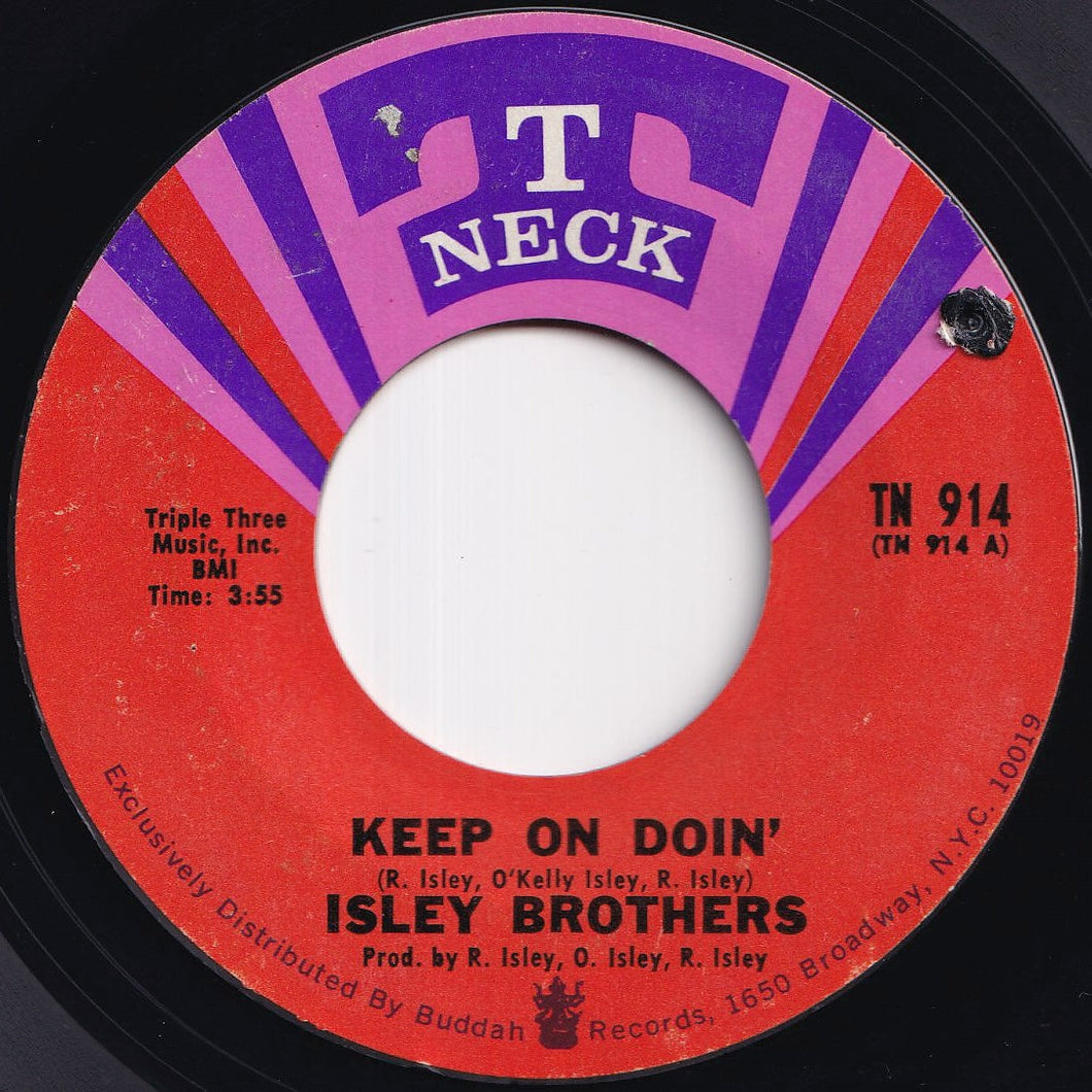 Isley Brothers - Keep On Doin' / Save Me (7 inch Record / Used)