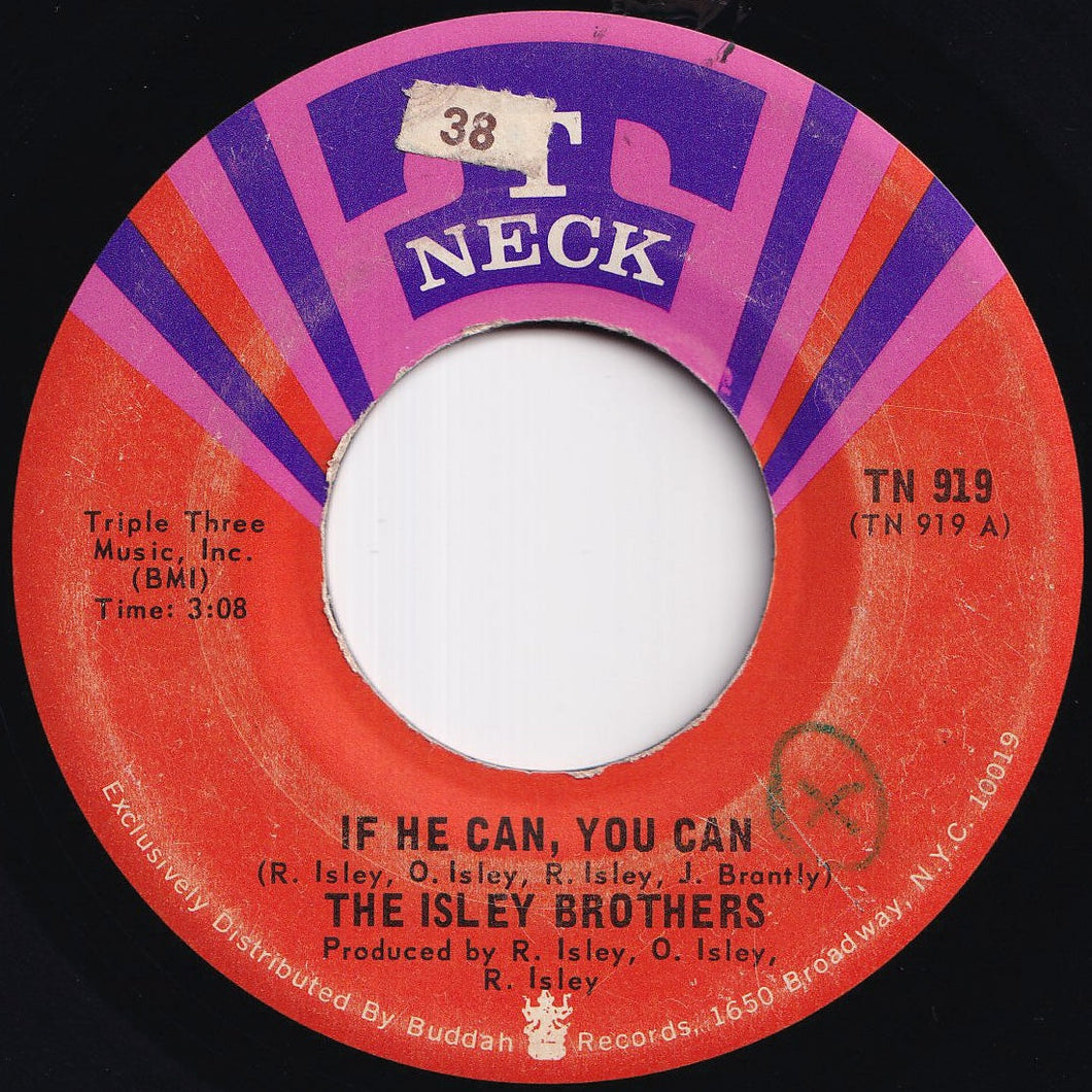Isley Brothers - If He Can, You Can / Holdin' On (7 inch Record / Used)