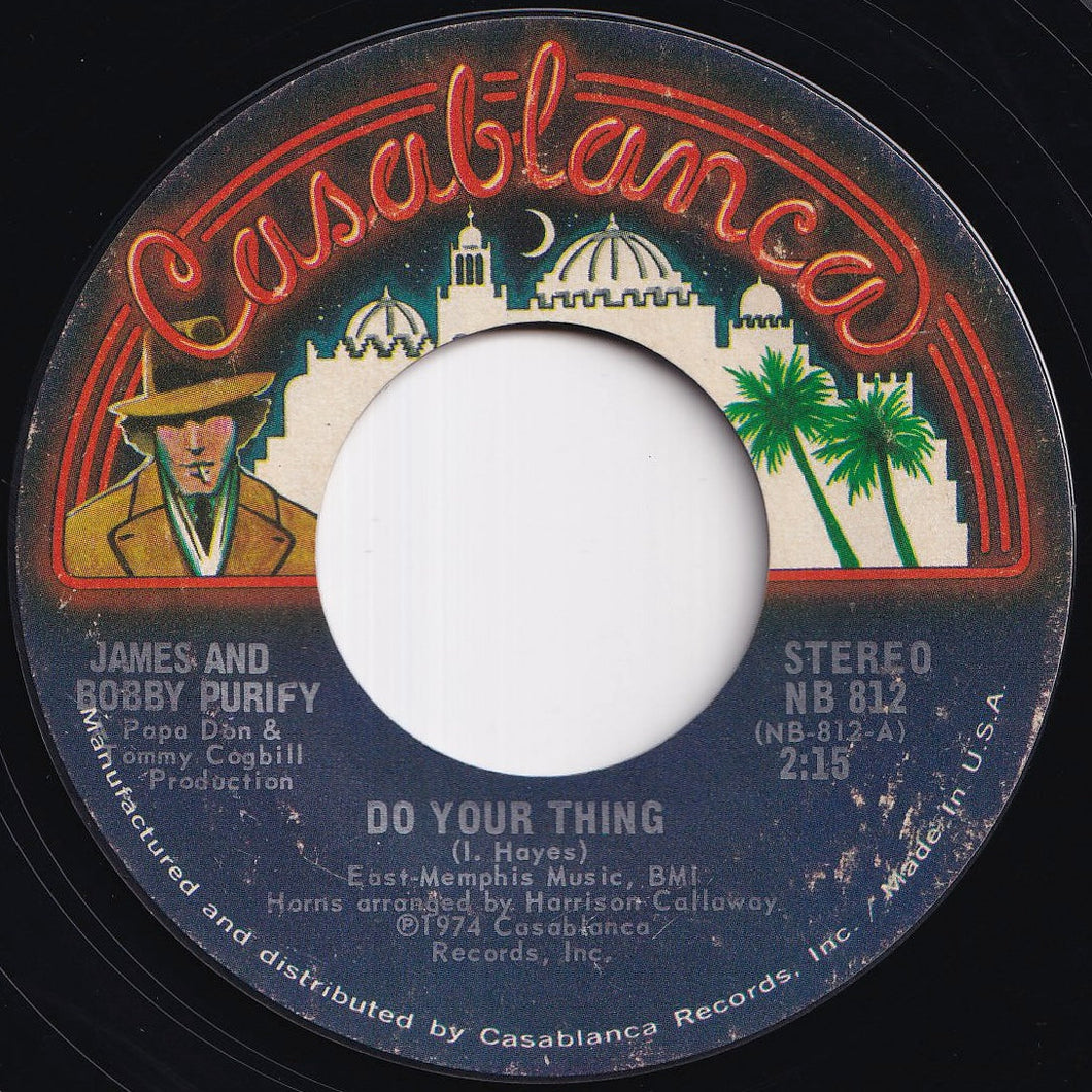 James And Bobby Purify - Do Your Thing / Why Love (7 inch Record / Used)