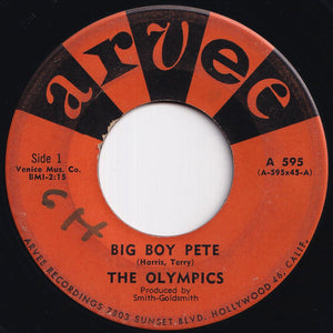 Olympics - Big Boy Pete / The Slop (7 inch Record / Used)