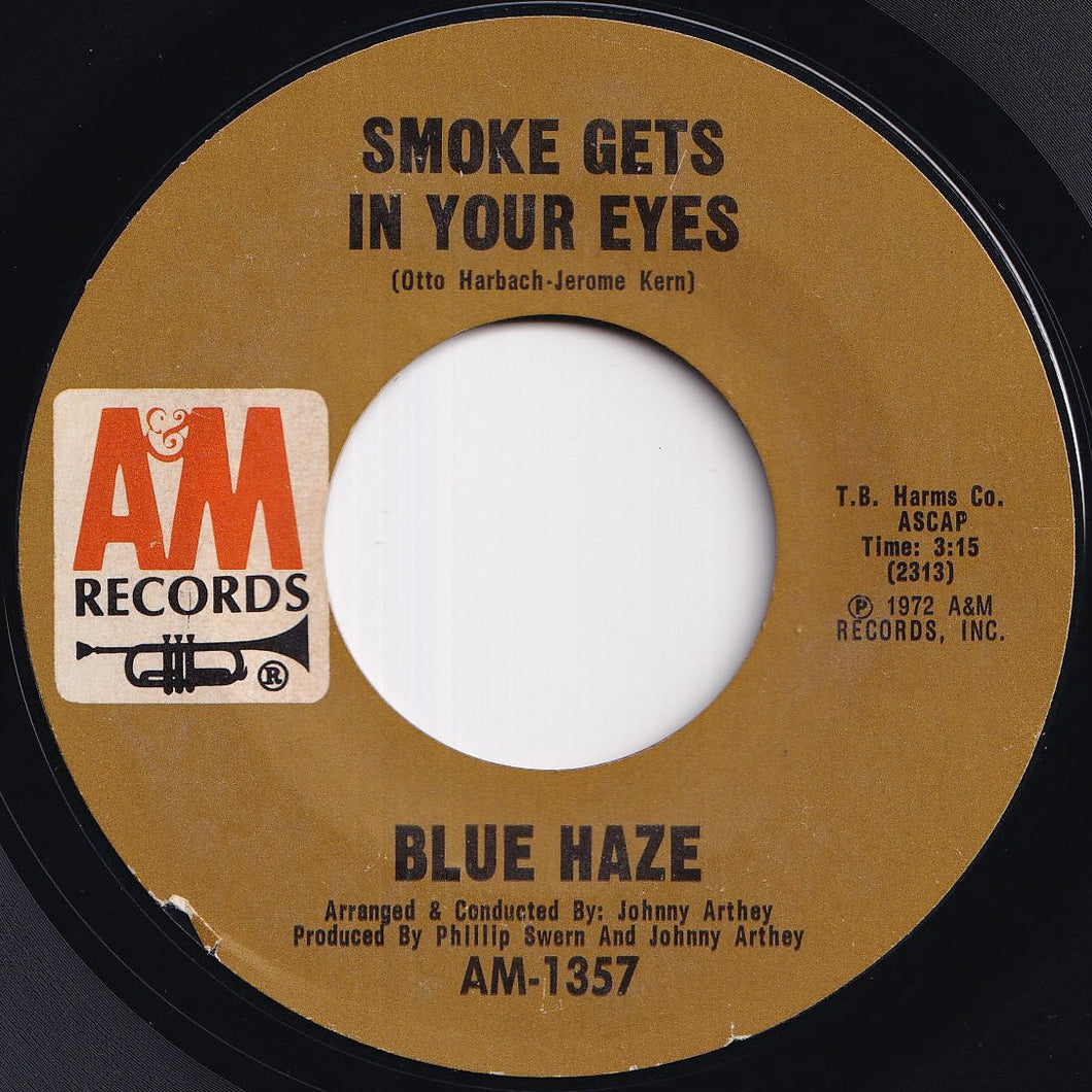 Blue Haze - Smoke Gets In Your Eyes / Anna Rosanna (7 inch Record / Used)