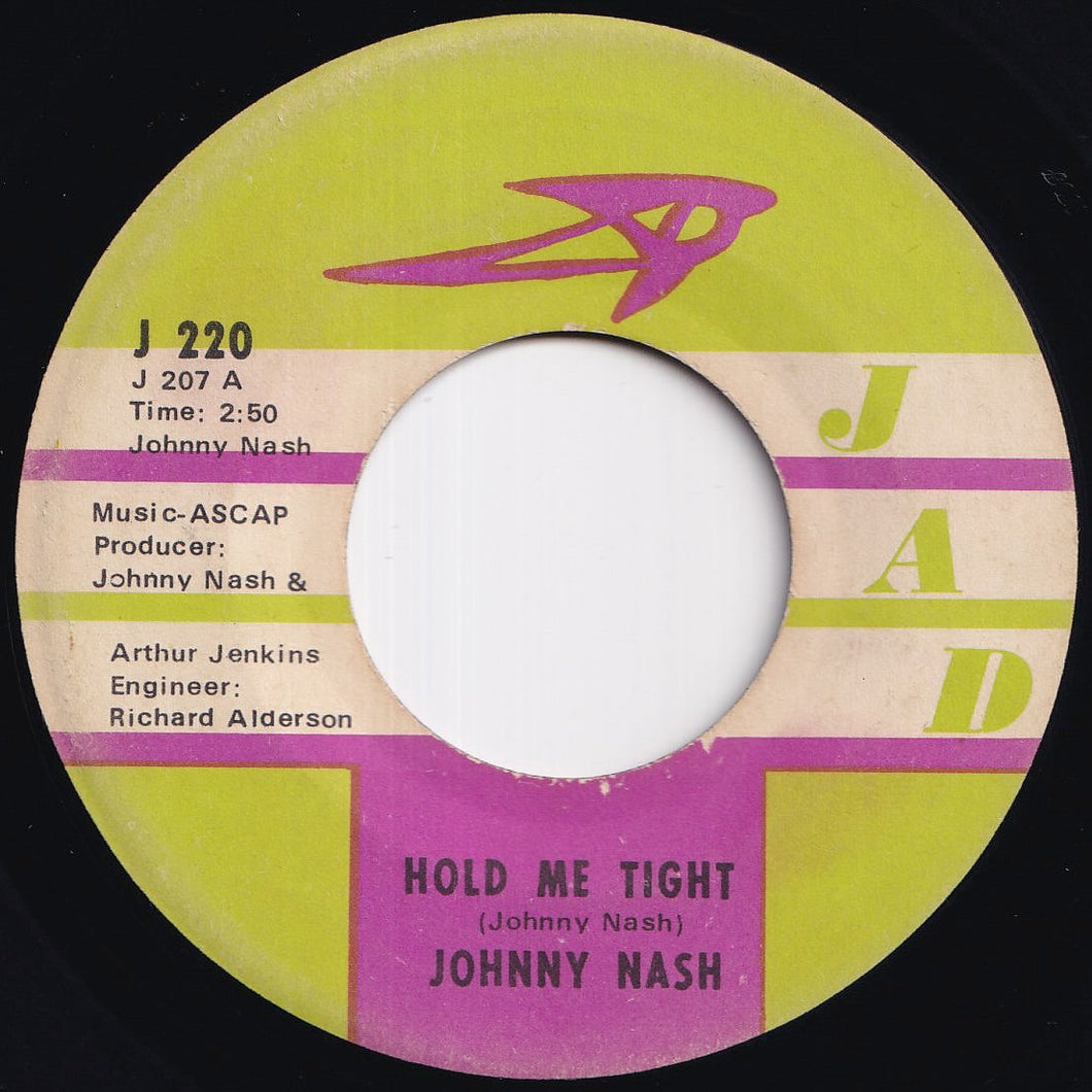 Johnny Nash - Hold Me Tight / Cupid (7 inch Record / Used)