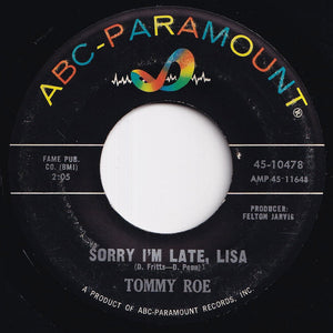 Tommy Roe - Everybody / Sorry I'm Late, Lisa (7 inch Record / Used)
