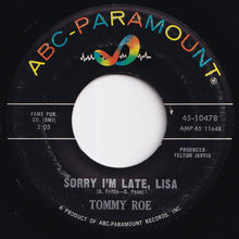 画像をギャラリービューアに読み込む, Tommy Roe - Everybody / Sorry I'm Late, Lisa (7 inch Record / Used)

