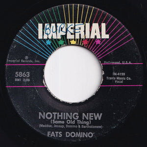 Fats Domino - Dance With Mr. Domino / Nothing New (Same Old Thing) (7 inch Record / Used)