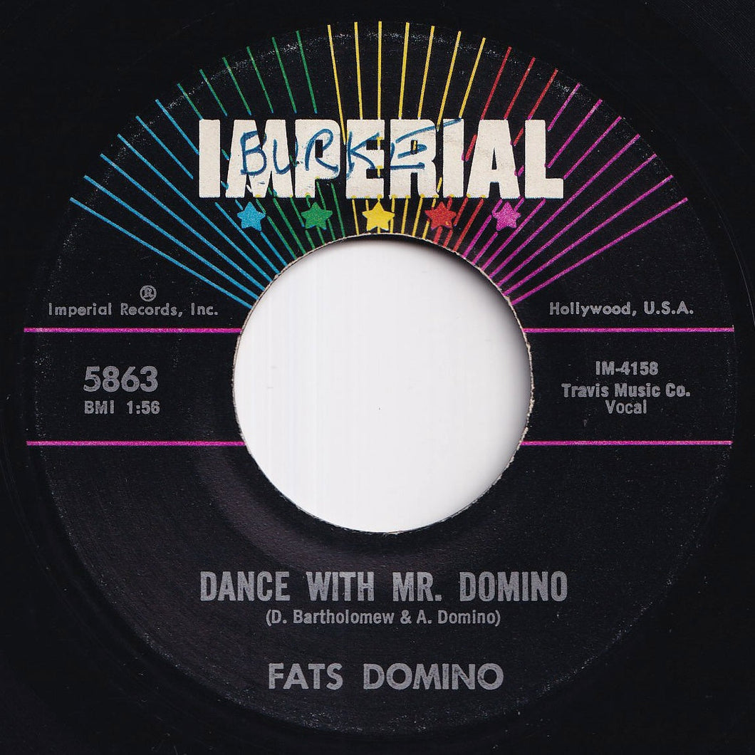 Fats Domino - Dance With Mr. Domino / Nothing New (Same Old Thing) (7 inch Record / Used)
