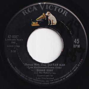 Duane Eddy - (Dance With The) Guitar Man / Stretchin' Out (7 inch Record / Used)