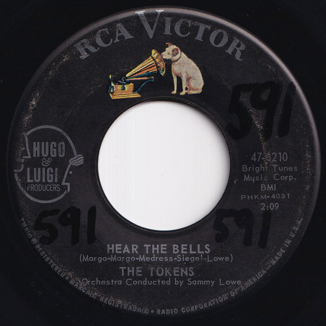 Tokens - Hear The Bells / A-B-C 1-2-3 (7 inch Record / Used)