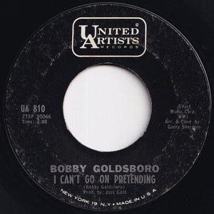 Bobby Goldsboro - Little Things / I Can't Go On Pretending (7 inch Record / Used)