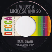 Load image into Gallery viewer, Earl Grant - Black Coffee / I&#39;m Just A Lucky So And So (7 inch Record / Used)
