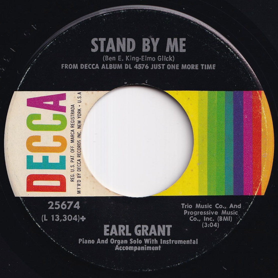 Load image into Gallery viewer, Earl Grant - After Hours / Stand By Me (7 inch Record / Used)