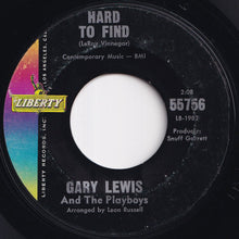 画像をギャラリービューアに読み込む, Gary Lewis And The Playboys - This Diamond Ring / Hard To Find (7 inch Record / Used)
