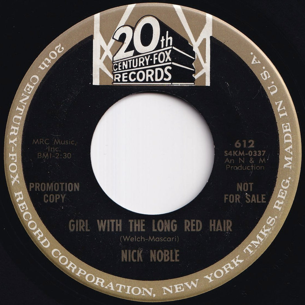 Nick Noble - Girl With The Long Red Hair / Simple Gimple (7 inch Record / Used)