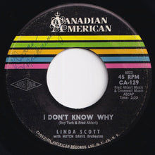 画像をギャラリービューアに読み込む, Linda Scott - I Don&#39;t Know Why / It&#39;s All Because (7 inch Record / Used)
