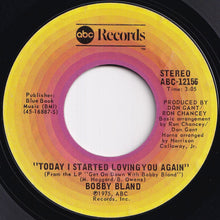 画像をギャラリービューアに読み込む, Bobby Bland - Today I Started Loving You Again / Too Far Gone (7 inch Record / Used)

